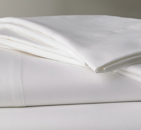 Prześcieradło hotelowe z płótna
