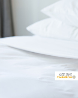 Płócienne prześcieradło hotelowe 160x260 cm, 100% płótno bawełniane 150 g