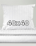 Poszewka hotelowa na poduszkę 40x40 cm Adamaszek