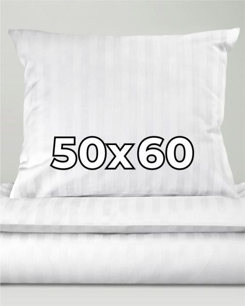 Poszewka hotelowa na poduszkę 50x60 cm Adamaszek