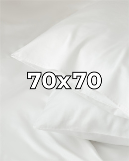 Poszewka hotelowa na poduszkę 70x70 cm Płótno bawełniane