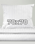 Poszewka hotelowa na poduszkę 70x70 cm Adamaszek