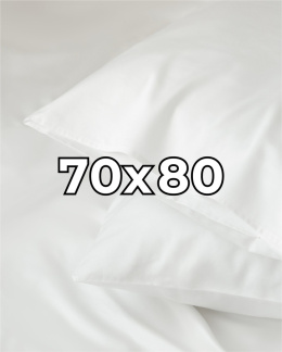 Poszewka hotelowa na poduszkę 70x80 cm Płótno bawełniane