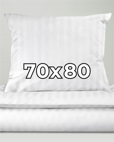Poszewka hotelowa na poduszkę 70x80 cm Adamaszek