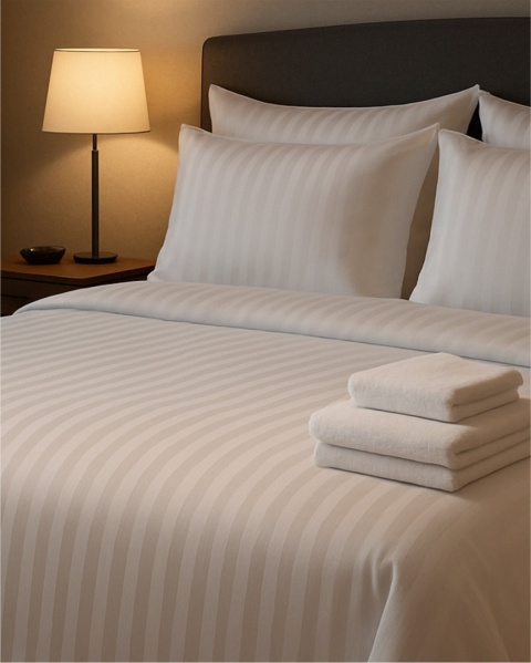 Poszwa hotelowa na kołdrę 140x200 cm Adamaszek