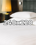Poszwa hotelowa bawełniana 240x220 cm Adamaszek