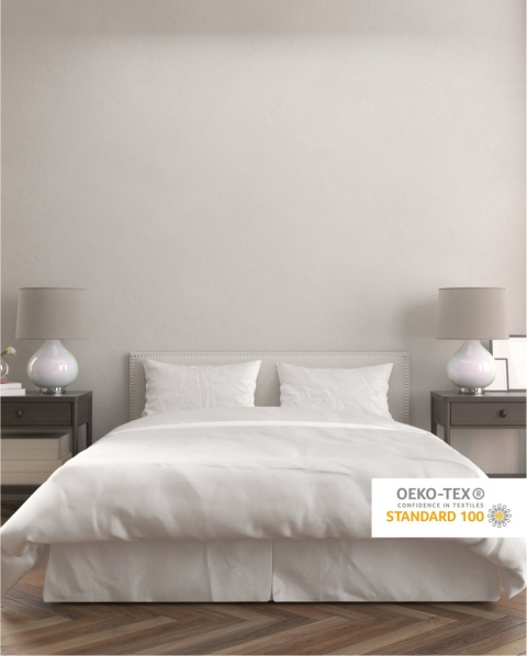 Poszwa hotelowa na kołdrę 160x200 cm Płótno bawełniane