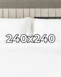 Prześcieradło hotelowe Adamaszek 240x240 cm,  100% bawełna 145 g