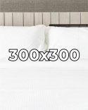 Prześcieradło hotelowe Adamaszek 300x300 cm,  100% bawełna 145 g