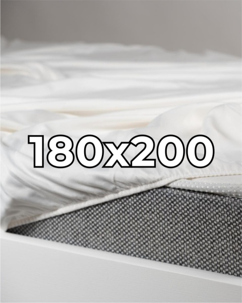 Prześcieradło hotelowe z gumką 180x200 cm Adamaszek 100% bawełna