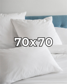Satynowa poszewka hotelowa na poduszkę 70x70 cm, 100% bawełna