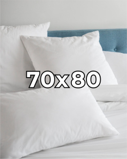 Satynowa poszewka hotelowa na poduszkę 70x80 cm, 100% bawełna
