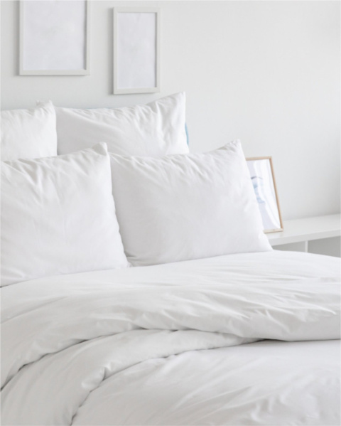 Satynowa poszwa hotelowa na kołdrę 200x200 cm, 100% bawełna