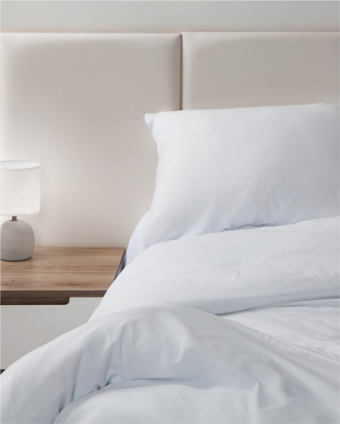 Satynowa poszwa hotelowa na kołdrę 160x200 cm, 100% bawełna