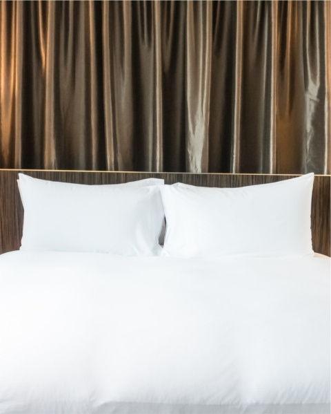 Satynowa poszwa hotelowa na kołdrę 160x200 cm, 100% bawełna