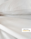 Satynowe prześcieradło hotelowe 240x260 cm, 100% płótno bawełniane 150 g