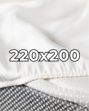 Satynowe prześcieradło hotelowe z gumką 220x200 cm, 100% bawełna 150 g