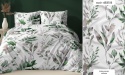 Pościel 140x200 + 2 poszewki | 100% bawełna | Zielona gałązka 4835 B