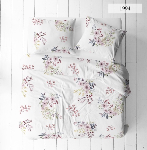 Pościel 180x200 + 2 poszewki | 100% bawełna | Kwiat jabłoni