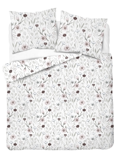 Pościel 220x200 + 2 poszewki | 100% bawełna | ECRU