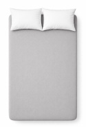 Przescieradło z gumką Jersey 160x200 , jasny szary