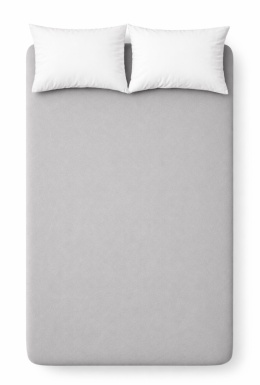 Przescieradło z gumką Jersey 180x200 , jasny szary