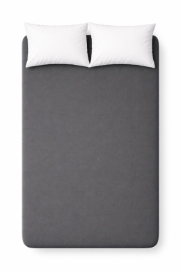 Przescieradło z gumką Jersey 180x200 ,GRAFIT