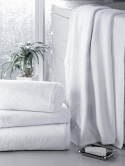 Ręcznik hotelowy BIAŁY 50x100 cm, bawełna 100%, Prestige