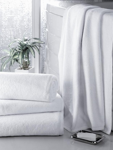 Ręcznik hotelowy BIAŁY 50x100 cm, bawełna 100%, Prestige