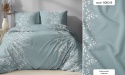 Pościel 140x200 + 2 poszewki | 100% bawełna | 5062 B Mięta