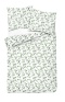 Pościel 160x220 + 2 poszewki| 100% bawełna | zielony bluszcz 6002 A