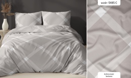 Pościel 200x200 + 2 poszewki | 100% bawełna | 5185 C Beż
