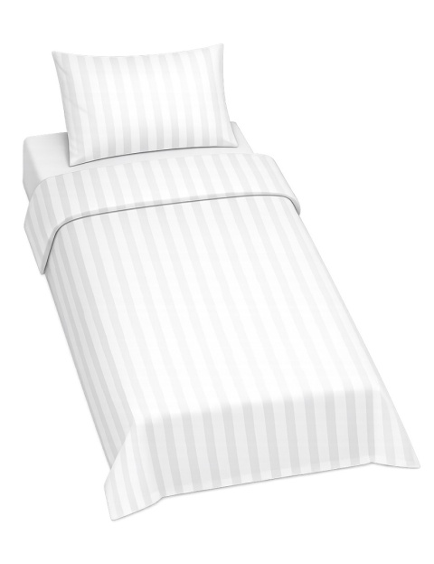 Pościel hotelowa ADAMASZEK 2 cm 140x200 + 70x80 | zamek ekspresowy | 100% bawełna