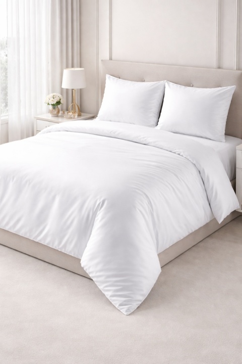 Pościel hotelowa PŁÓTNO 160x200 +2x 50x60 | Zakładka Hotelowa | 100% bawełna