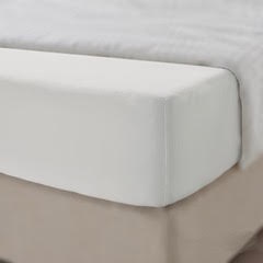 Prześcieradło z płótna z gumką