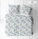 Pościel 220x240 + 2 poszewki | 100% bawełna | 2094 zielona gałązka
