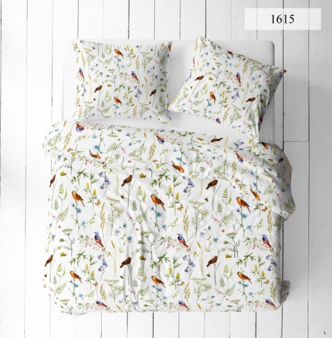 Pościel 200x200 + 2 poszewki | 100% bawełna | 1615 KOLIBER