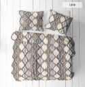Pościel 200x200 + 2 poszewki | 100% bawełna | 1898 Liście Vintage